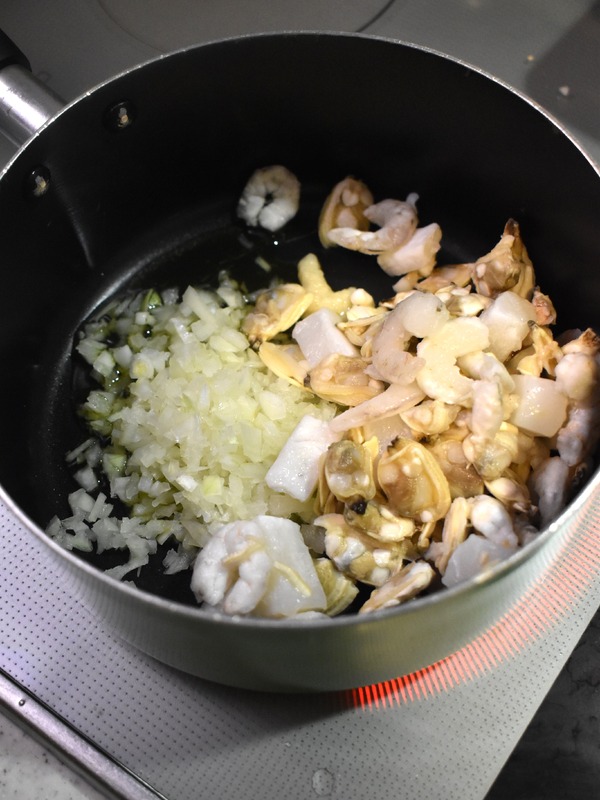 シーフードピラフ (3)