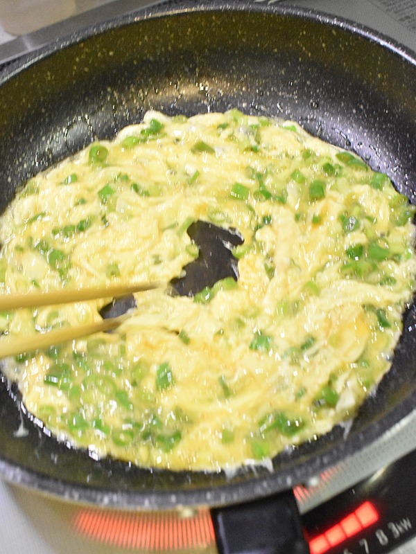 ねぎ玉焼きそば (4)