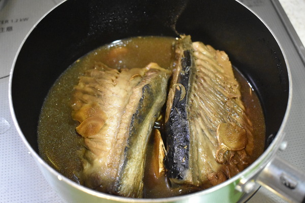 マグロハーモニカの煮付け (7)