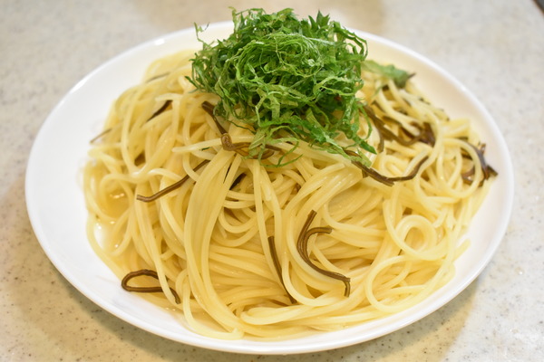 塩昆布パスタ (4)