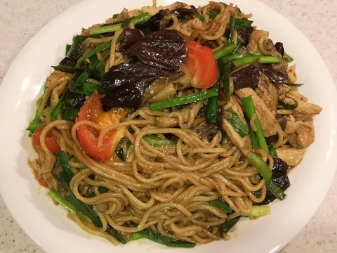 茄子たっぷり焼きそば (8)
