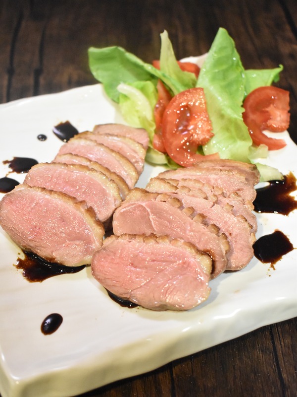 焼き鴨ロース (9)