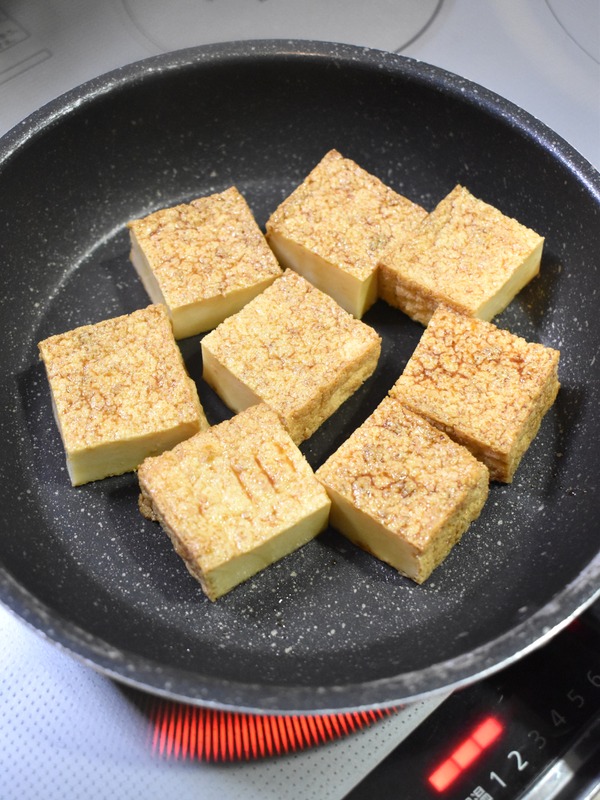 厚揚げのレモン醤油焼き (4)