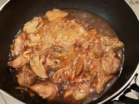 鶏レバーの生姜煮 (7)