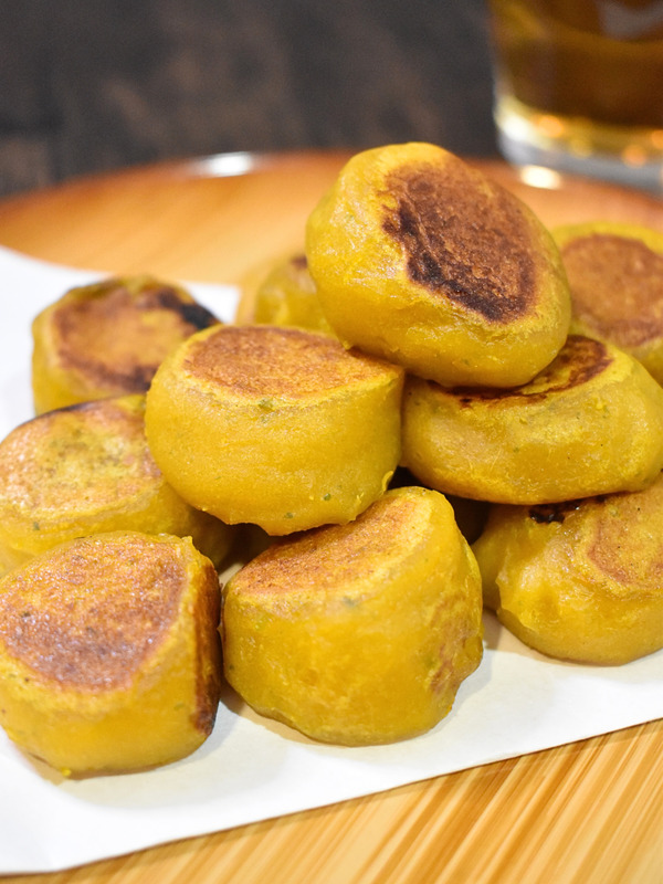 焼きかぼちゃ団子 (1)