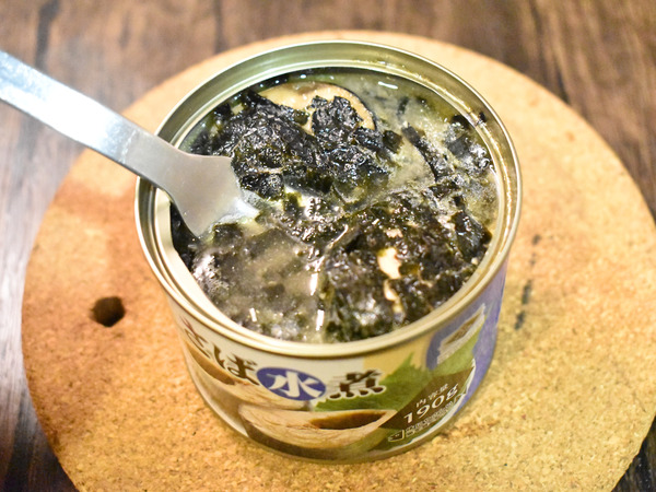 鯖缶のもみ海苔焼き (2)
