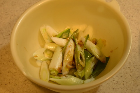 白ねぎのオイスター和え (2)