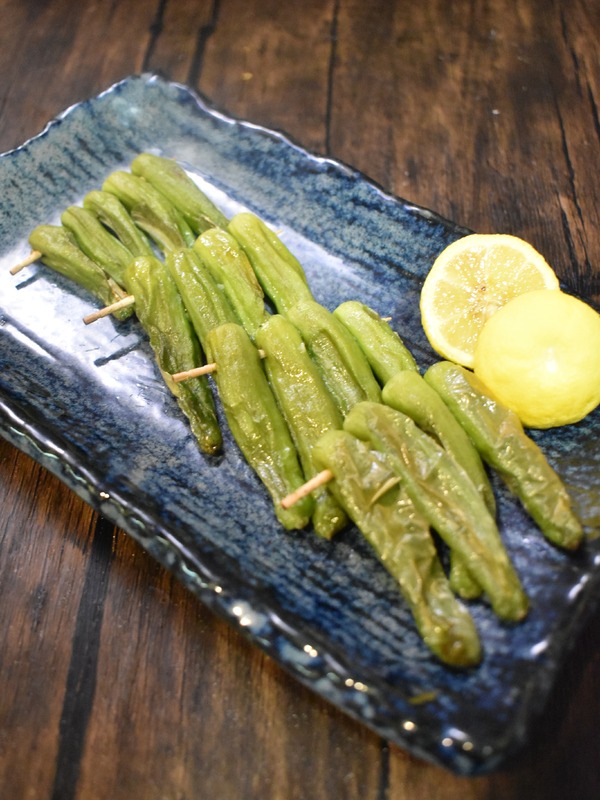 しし唐のやみつき焼き (5)