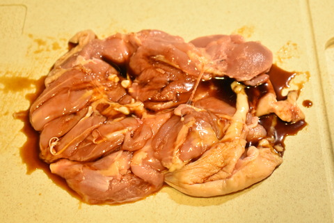 鶏もも肉のはちみつ醤油焼き (3)