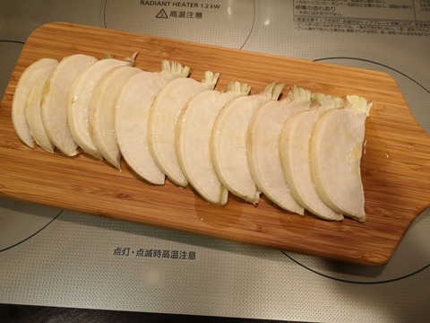 焼き蕪サラダ (6)