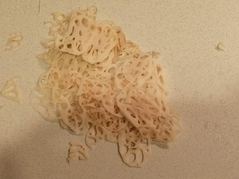 れんこんチーズオムレツ (2)