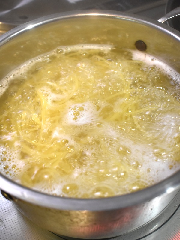 パセリのオイルパスタ (5)