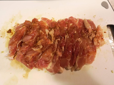 唐揚風チキンカツ (3)