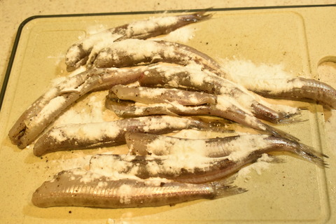 ニギスのスパイス焼き (5)