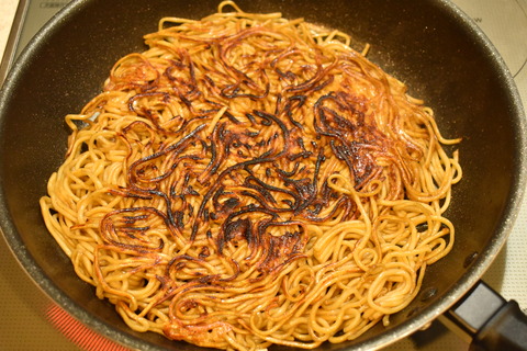 トマトバジル焼きそば (4)