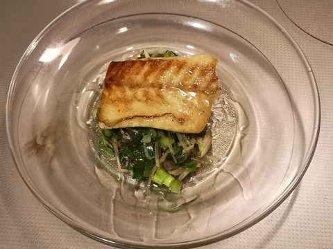 スズキのムニエル香味ソース (7)