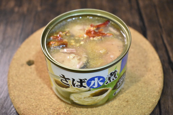鯖缶の鷹の爪焼き (4)