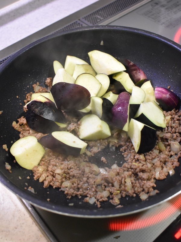 茄子ミートトマト (4)