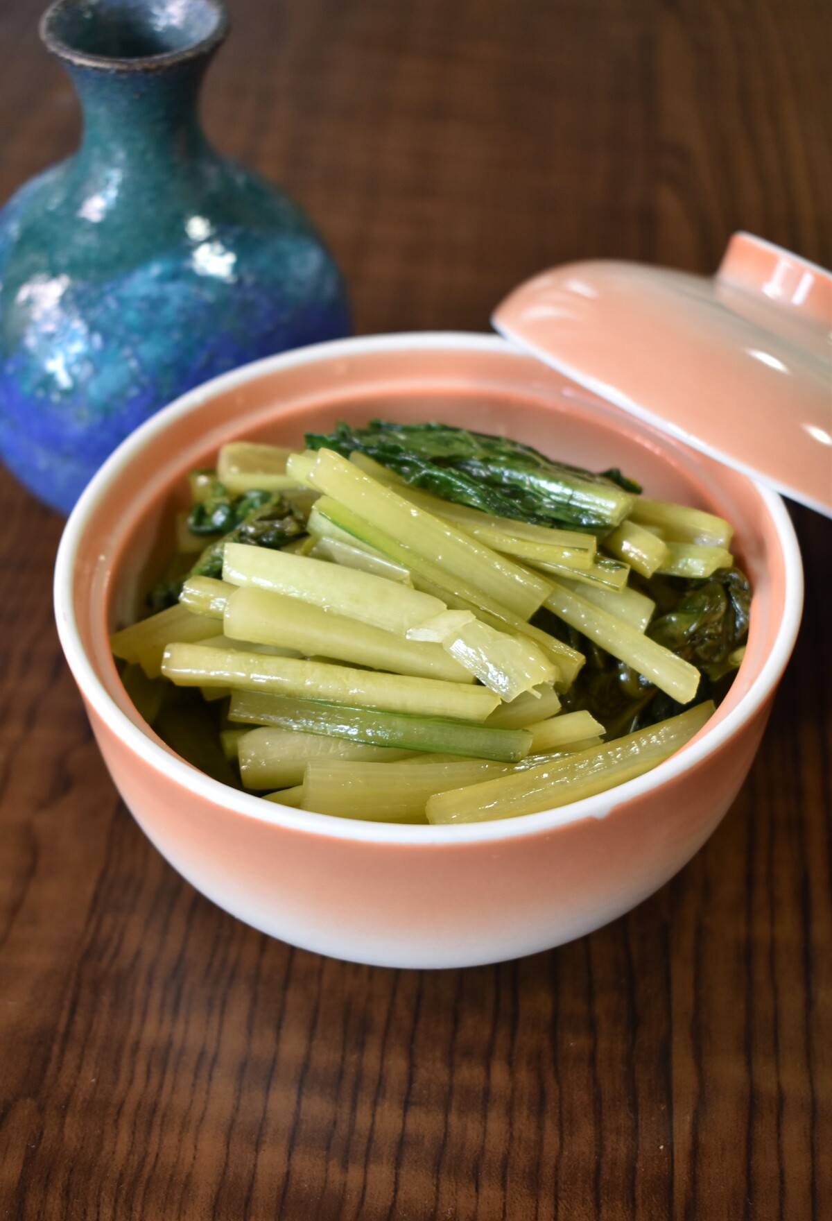 レンジであっという間に 小松菜の中華風お浸し 気まま料理で レシピとか Powered By ライブドアブログ