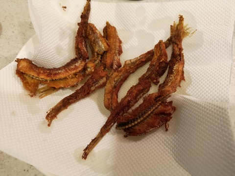 ニギスの素揚げ (6)