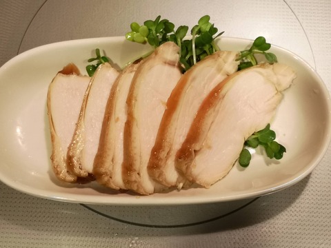 鶏むね肉の醤油焼き (7)
