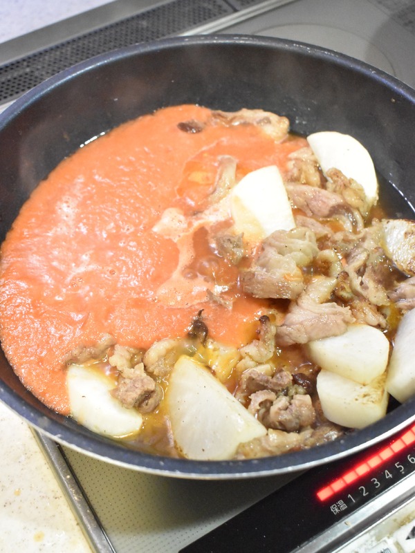 牛肉と大根のトマト煮込み (5)