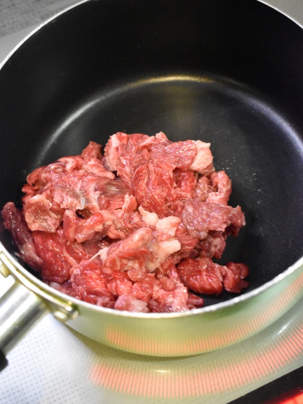 野菜ごろごろ牛丼 (3)