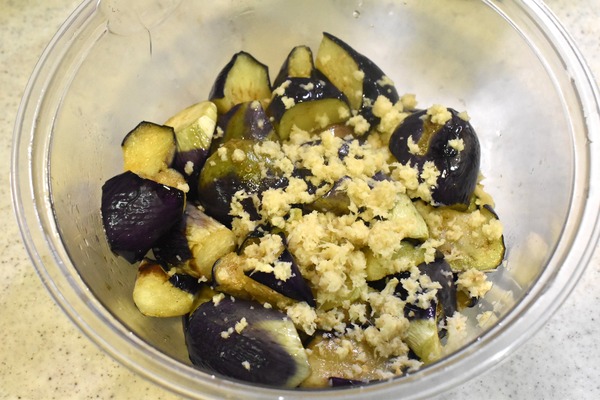 揚げ出汁茄子 (6)