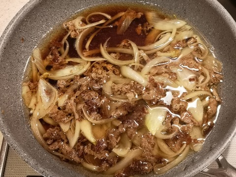 天かす肉うどん (5)