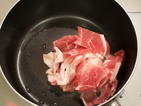 豚カレー丼 (3)