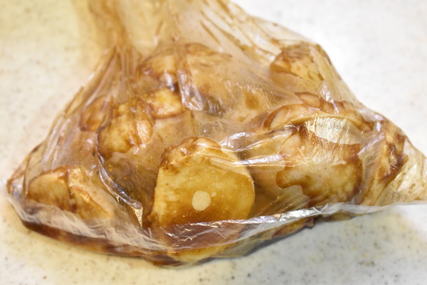 里芋のカレー唐揚 (3)