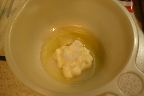 サラダ菜のちぎりサラダ (3)