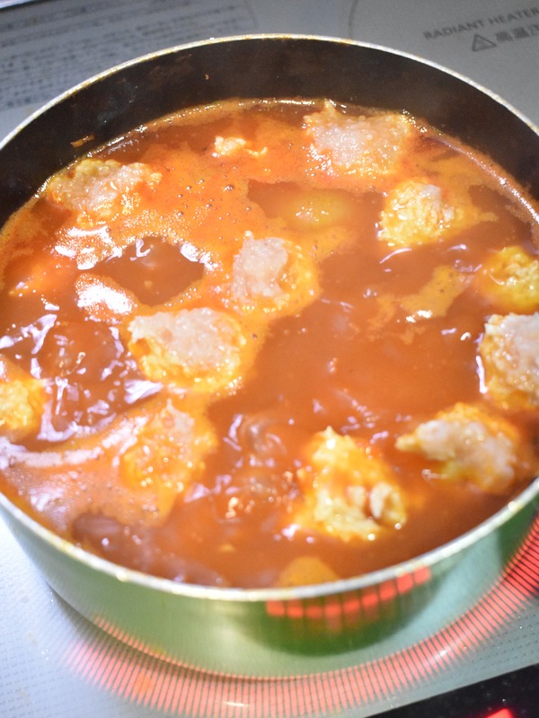 鶏団子のトマト煮込み (6)
