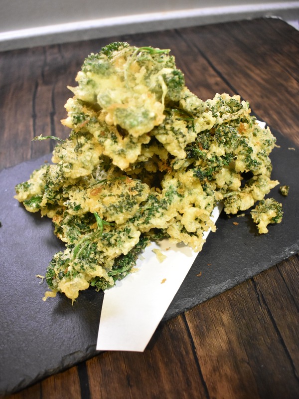 パセリの天ぷら (7)