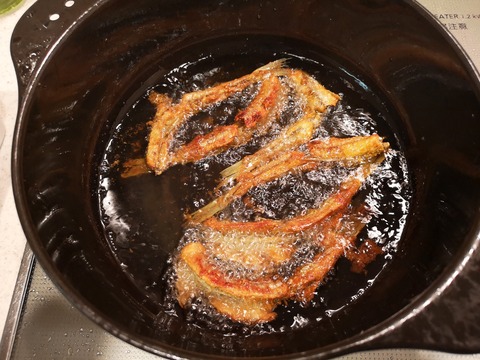 ニギスの素揚げ (5)