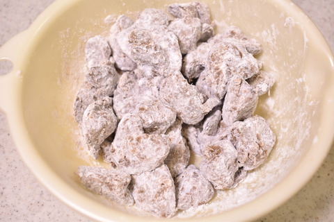 鳥肝煮の唐揚 (7)