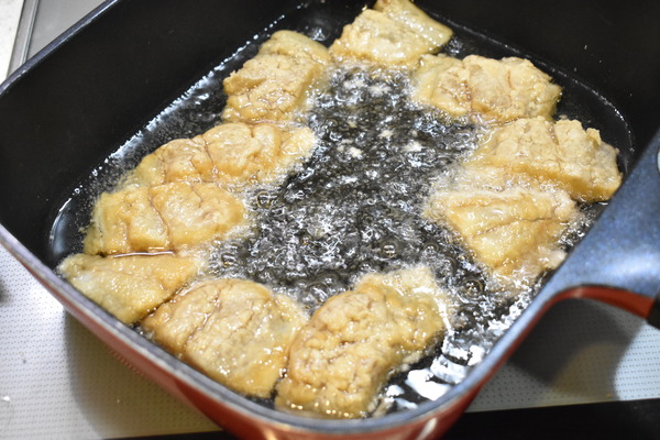 鯛の柚子唐揚げ (5)