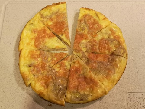 れんこんチーズオムレツ (8)