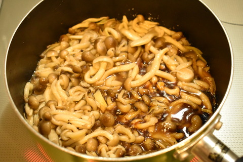 シメジの佃煮 (5)