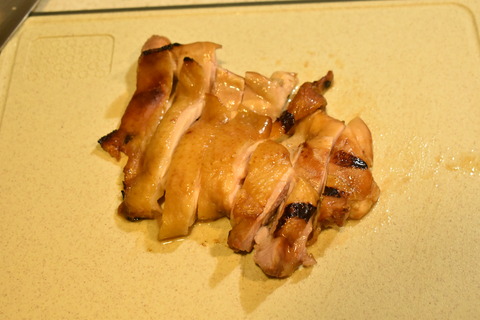 鶏もも肉のはちみつ醤油焼き (6)