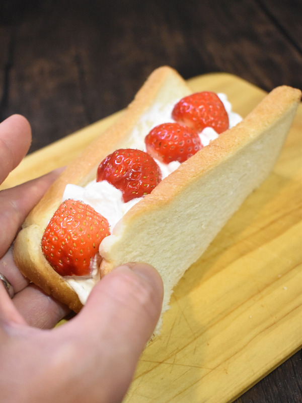 簡単ショートケーキ風 (2)