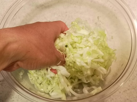 ピリ辛塩キャベツ (4)