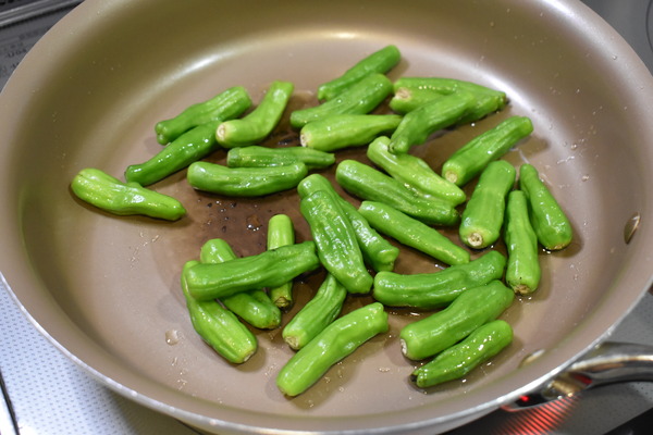 しし唐ごままみれ (3)