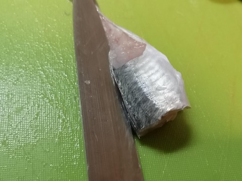 小鯵のカレー揚げ (3)