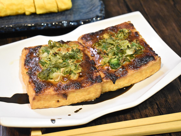 厚揚げの味噌マヨ焼き (2)