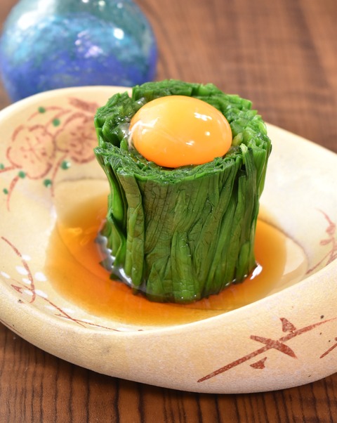 ニラのお浸し (1)