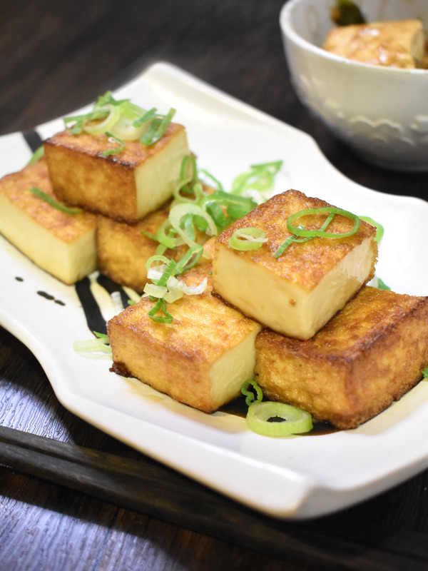 厚揚げのレモン醤油焼き (2)