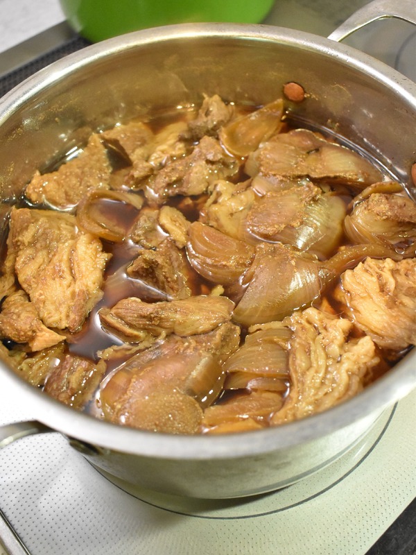 牛ネックの味噌煮 (8)