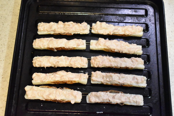 ちくわのツナマヨ焼き (4)