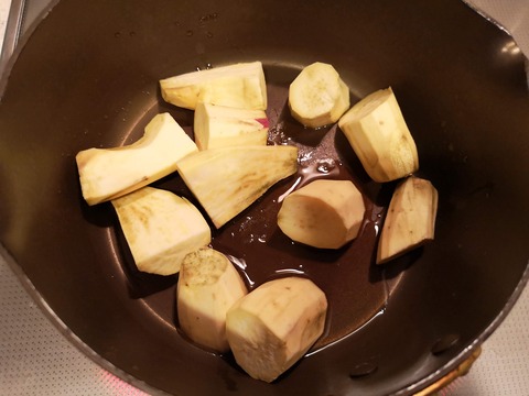 さつま芋の中華煮 (3)